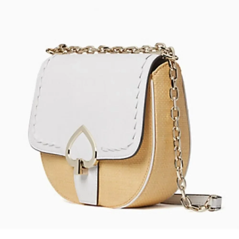 NWT Kate Spade Medium Chain Saddle Bag